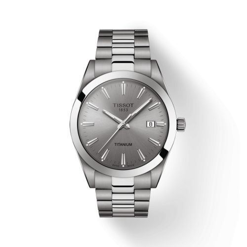Tissot Gentleman Quartz Titanium / Grey / Bracelet